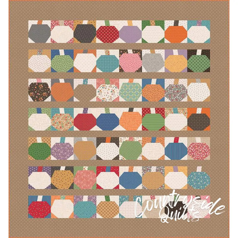 Lori Holt 10’’ Pumpkin Quilt Paper 537397