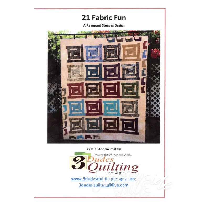 21 Fabric Fun Quilt Pattern 739406408522
