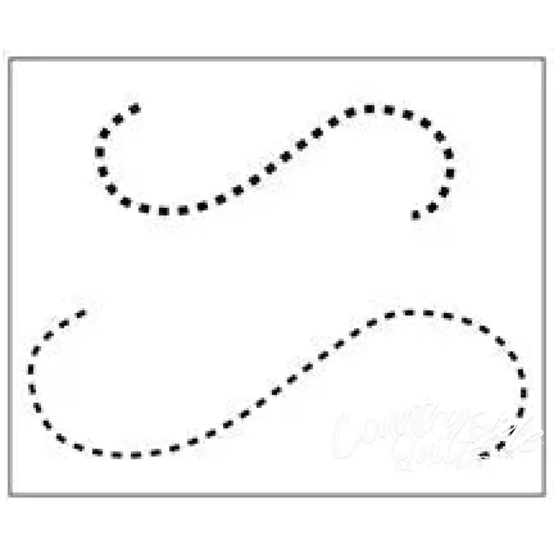 2132 Swirl Stencil NA