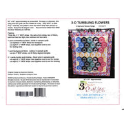 3-D TUMBLING FLOWERS Quilt Pattern sku-40884615675979