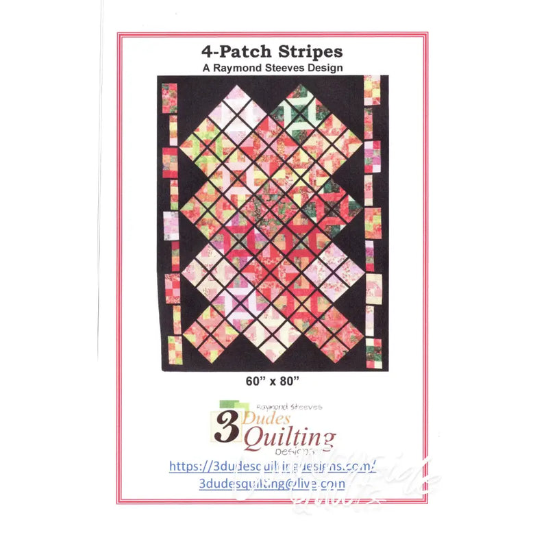 4-Patch Stripes Quilt Pattern 739406408560