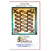 5 + = 12 Quilt Pattern 85035 3DQ6984