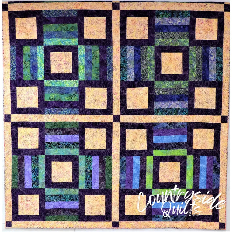 8 AROUND THE SQUARE Quilt Pattern 739406408584