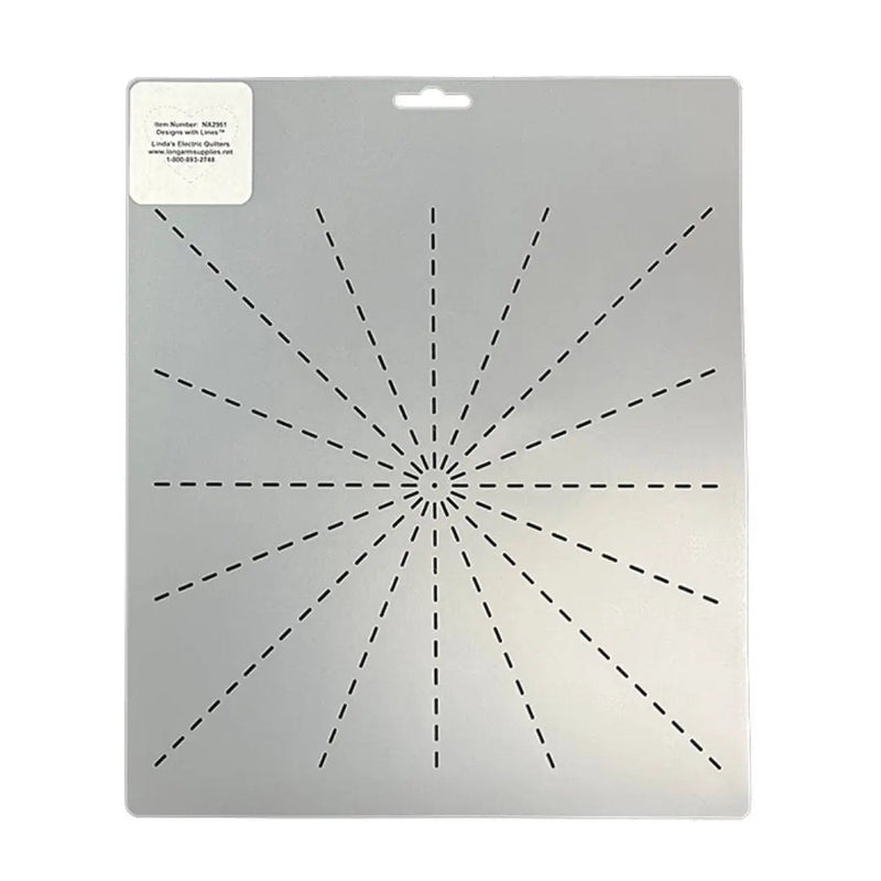 2185 Spider Web 14" Stencil