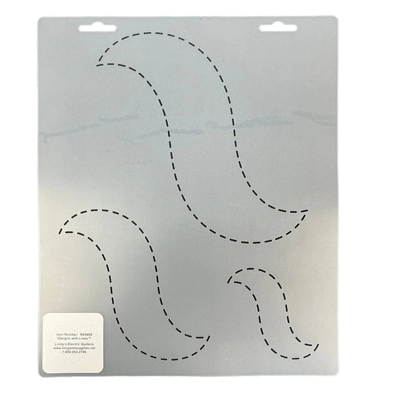 2409 Paisley Series 3", 5", and 7" Stencil