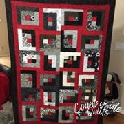 Altered Log Cabin Quilt Pattern 739406408607