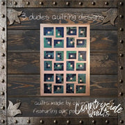 Altered Log Cabin Quilt Pattern 739406408607