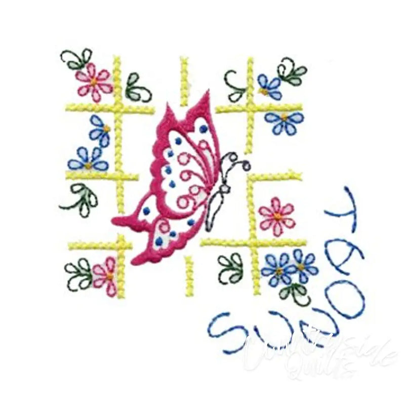 Aunt Martha’s® 3437 Butterflies and Cross Stitch Days