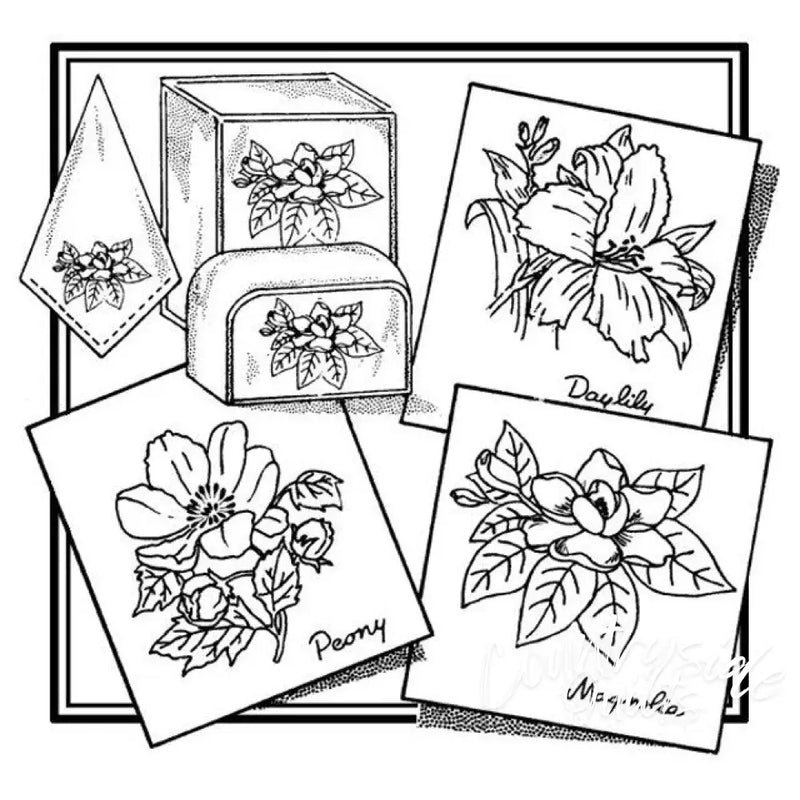 Aunt Martha’s® #3866 Daylily Peony & Magnolia Tea