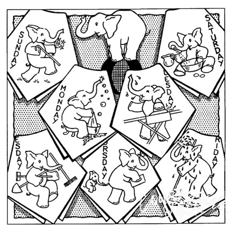 Aunt Martha’s® #3972 Ernie the Elephant Holiday