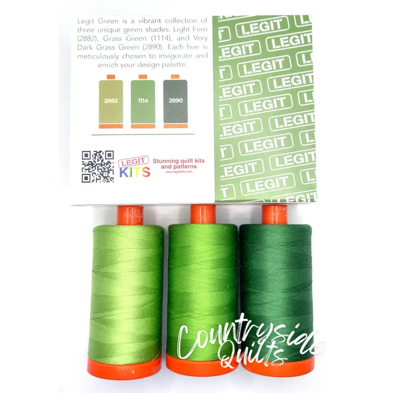 Aurifil Thread Collection - Green TM3LS031