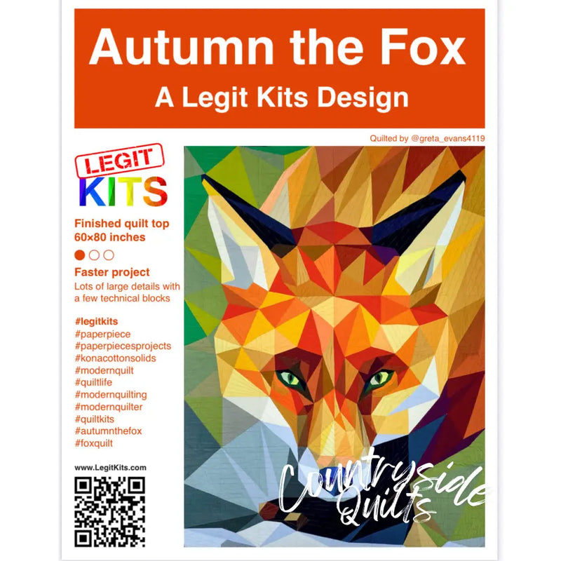 Autumn the Fox Pattern PT001
