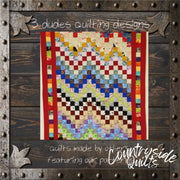 Bargello In A Day Quilt Pattern 739406408614