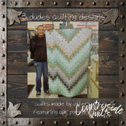 Bargello In A Day Quilt Pattern 739406408614