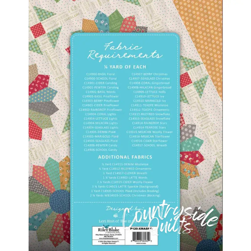 Bee in my Bonnet Christmas Pie Quilt Pattern 141978