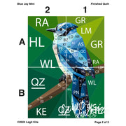 Blue Jay Mini Quilt Kit QK063