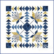 Calico Carriage Quilt Designs - Geese in the Lillies