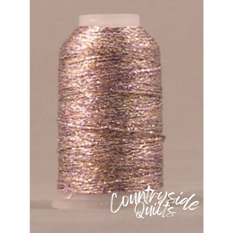 Candlelight #010 - Copper/Lavender/Silver Mini Cone Thread