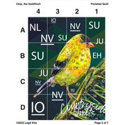 Chip the Goldfinch Quilt Kit QK035