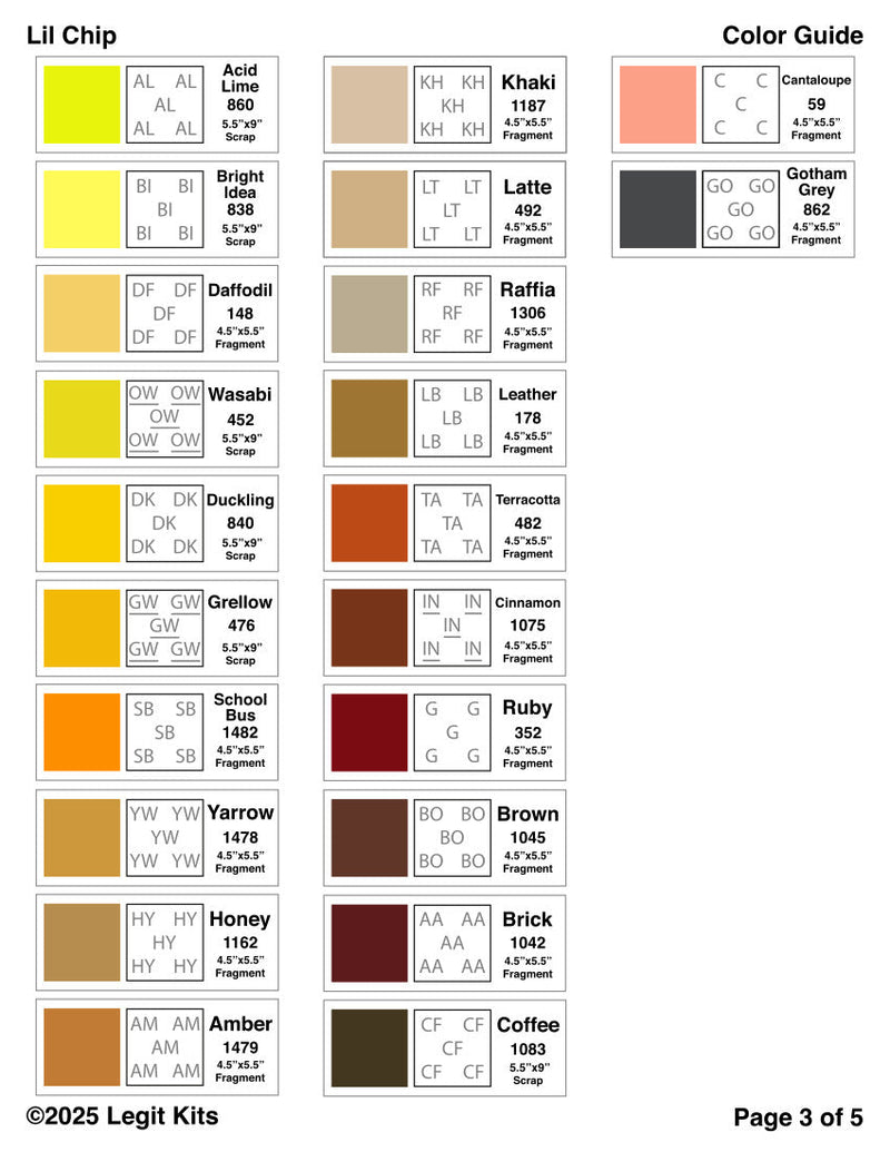 Lil Chip Quilt Kit