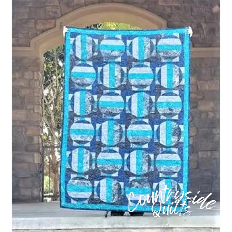 Circles and Stripes Quilt Pattern 73940640638