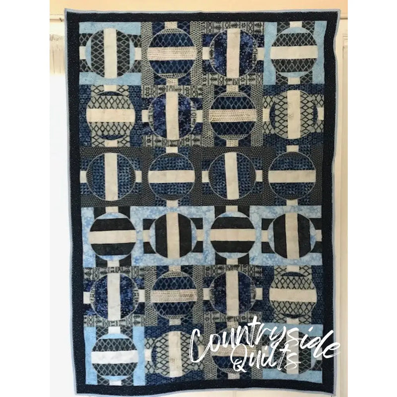 Circles and Stripes Quilt Pattern 73940640638