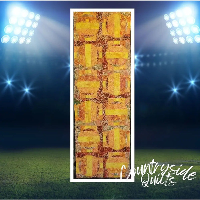 Circles and Stripes Table Runner Pattern 739406408645