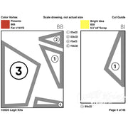 Color Vortex Quilt Kit QK045