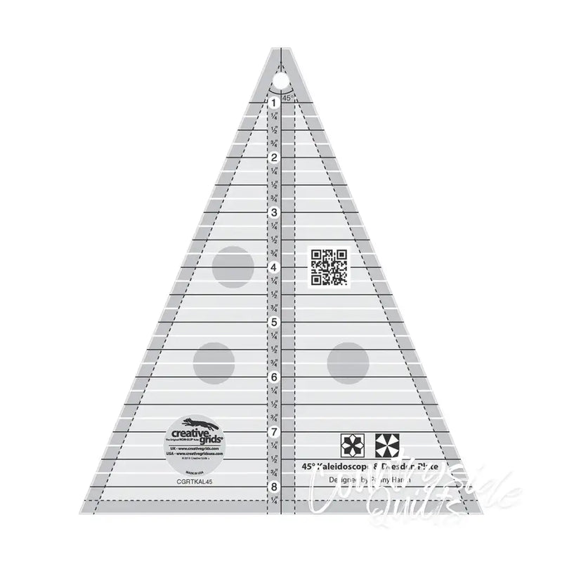 Creative Grids 45 Degree Kaleidoscope & Dresden Plate