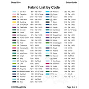 Deep Dive Quilt Kit QK036