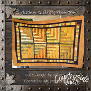 DOUBLE HOUR GLASS QUILT PATTERN Quilt Pattern 85035 3DQ6969