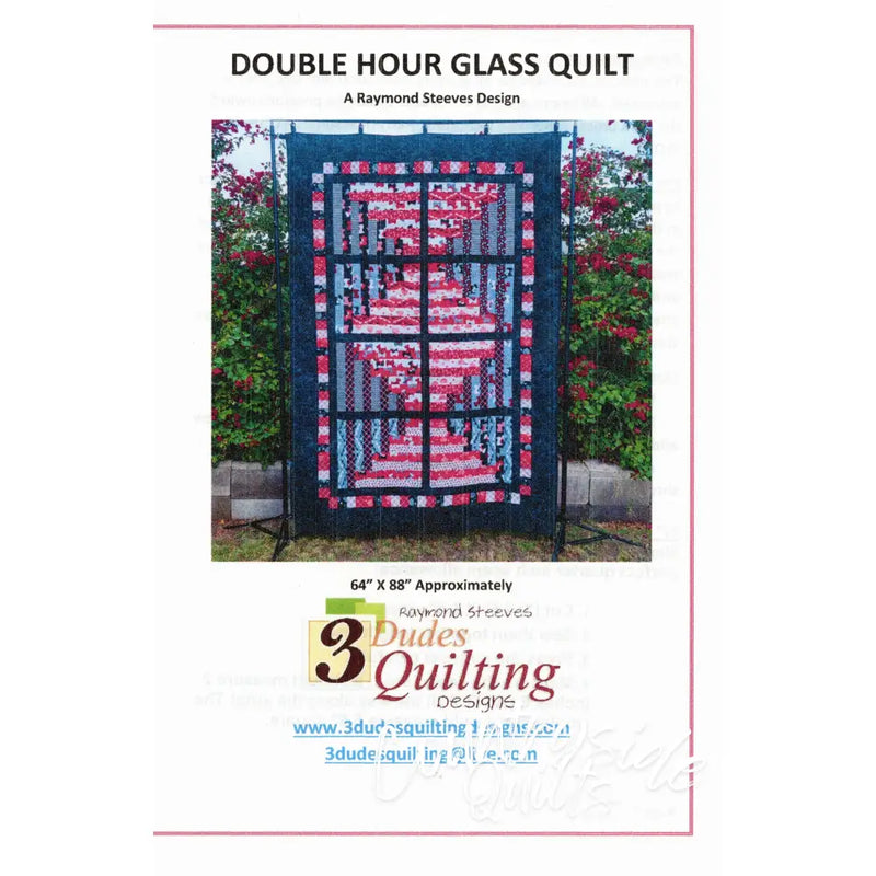 DOUBLE HOUR GLASS QUILT PATTERN Quilt Pattern 85035 3DQ6969