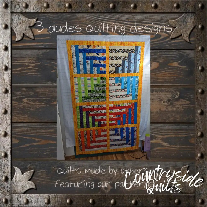 DOUBLE HOUR GLASS QUILT PATTERN Quilt Pattern 85035 3DQ6969