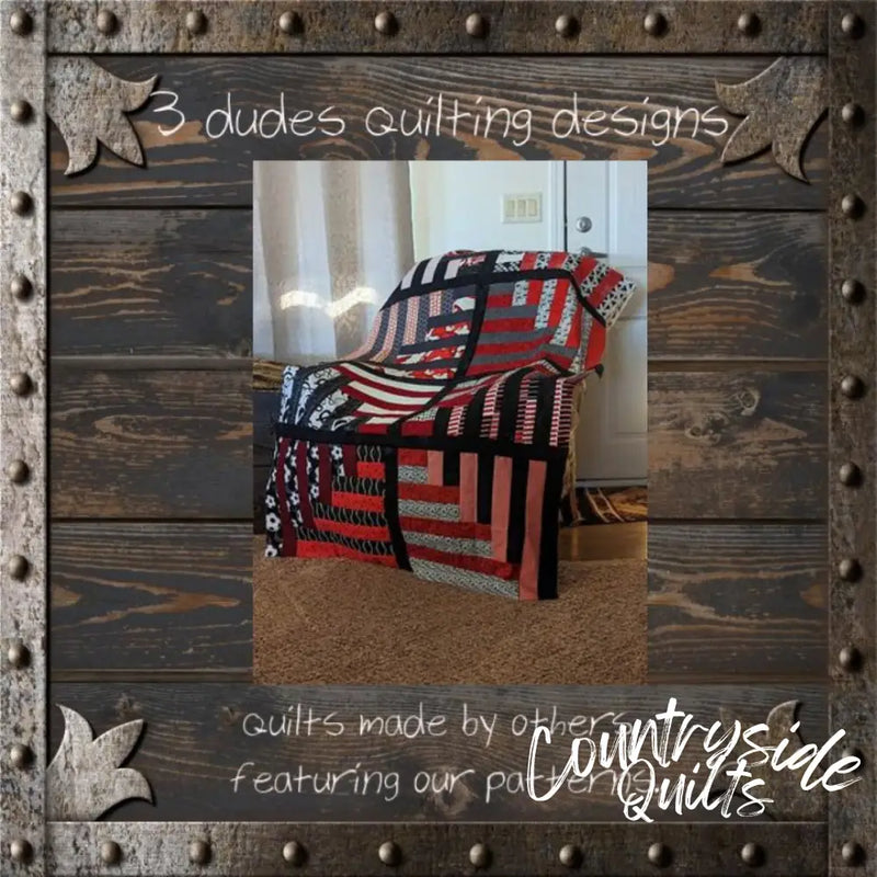 DOUBLE HOUR GLASS QUILT PATTERN Quilt Pattern 85035 3DQ6969