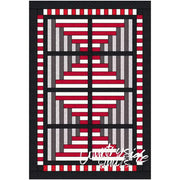 DOUBLE HOUR GLASS QUILT PATTERN Quilt Pattern 85035 3DQ6969