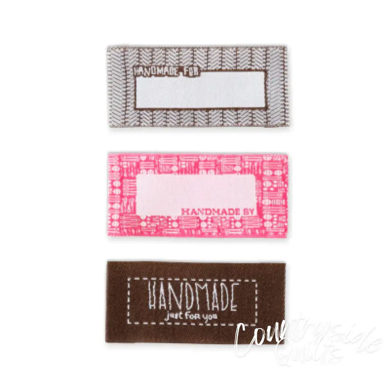 Dritz Sew-on Woven Quilt Labels Assorted 9 pc 3242