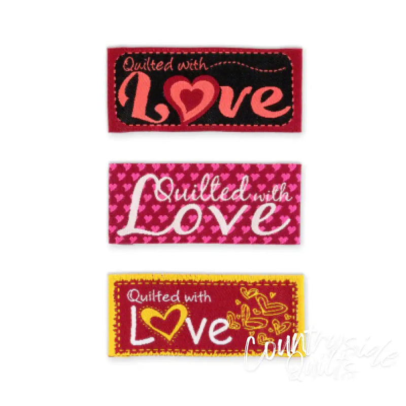 Dritz Sew-on Woven Quilt Labels Assorted 9 pc 3342