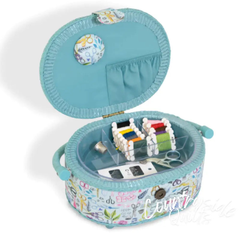 Dritz Sewing Basket Embroidery Set Small z10460