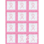 Jack Dempsey Hope Ribbons Quilt Block Set 9’’ 413516