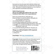 Made With Love quilt pattern PM01347