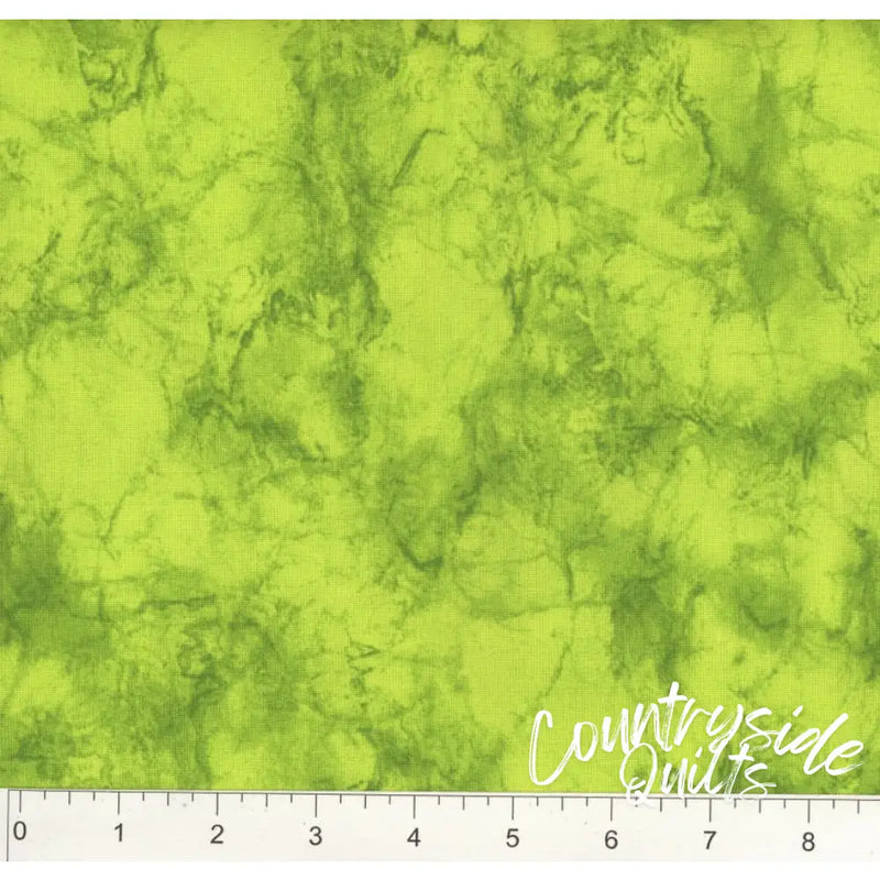 Marshall Dry Goods - Marble - Lime 45’’ Yardage MDGMARLIME