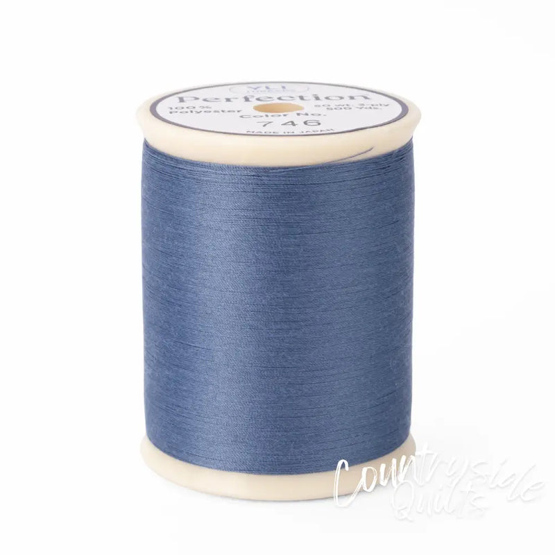 Perfection #746 - Polynesian Blue Spool Thread 14-1-746
