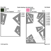 Rose Mini Quilt Kit QK008