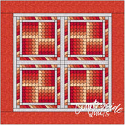 SAW TOOTH JUNIOR QUILT PATTERN Quilt Pattern 85035 3DQ6976