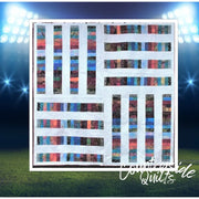 Scrappy Modern Stripes Quilt Pattern 739406408836