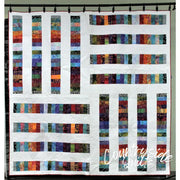 Scrappy Modern Stripes Quilt Pattern 739406408836