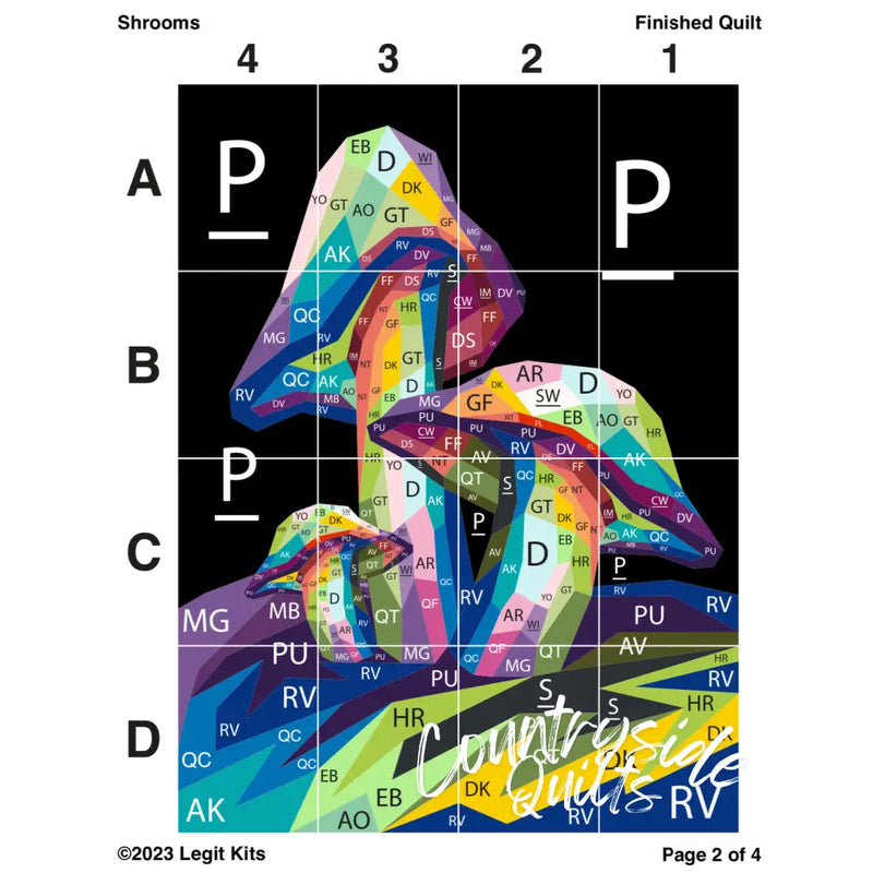 Shrooms Pattern PT047