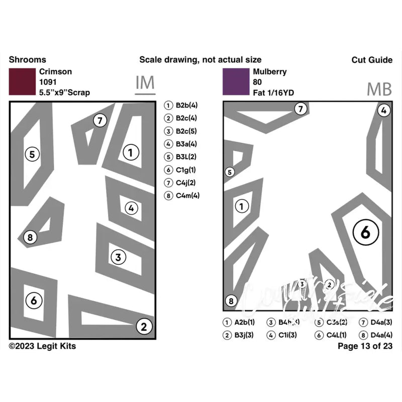 Shrooms Pattern PT047