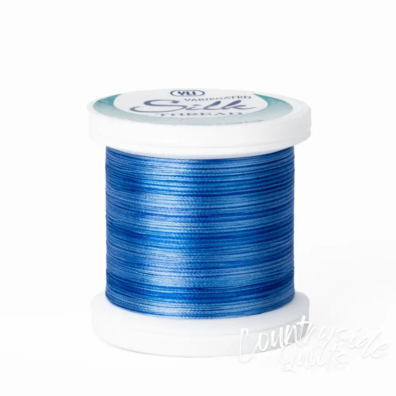 Silk #100 - 05V Variegated Blue Spool Thread 202-V2-05V