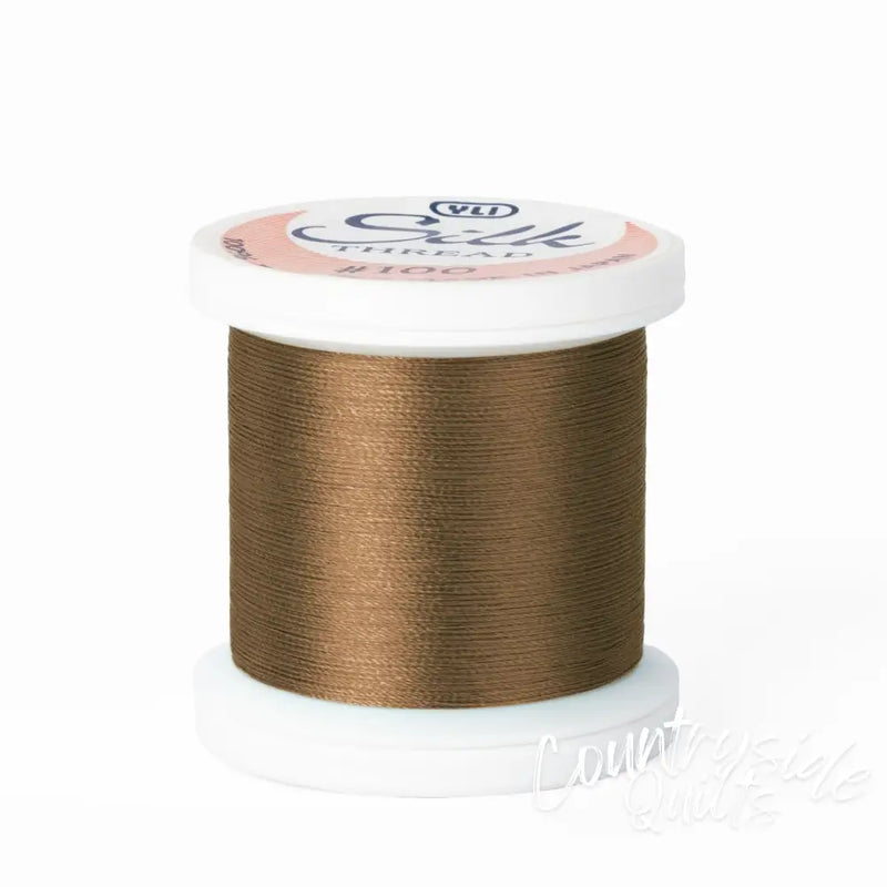 Silk #100 - 223 Leather Brown Spool Thread 202-10-223